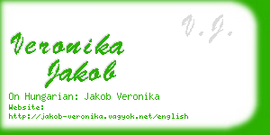 veronika jakob business card